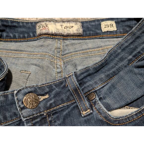 Vintage Beverly Hills Polo Club Jeans Mens 36x30 Blue Dark Wash Baggy Straight - Picture 5 of 7